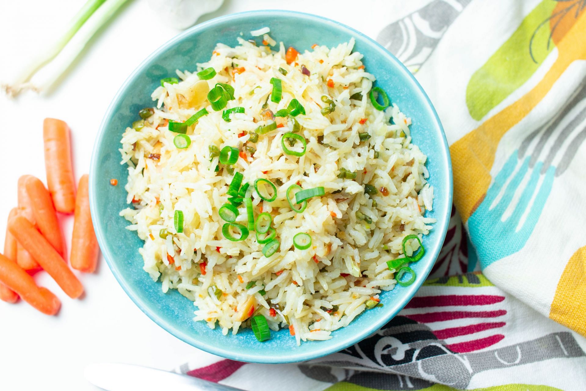 Fried rice. (Image via Unsplash/ Kalyani Akella)